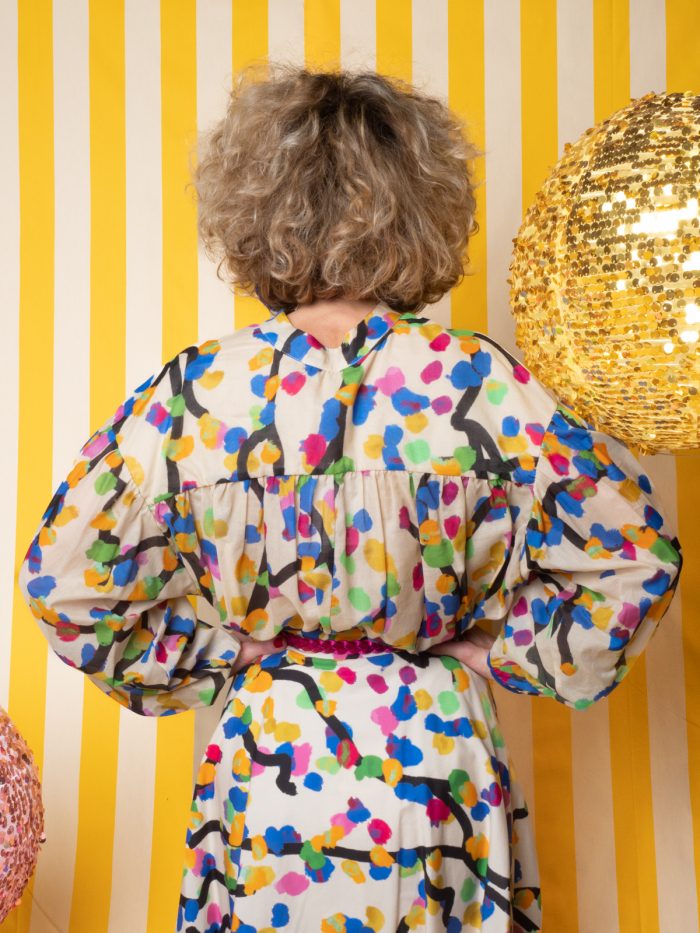Camicia A Pois Sfumati - Dixie