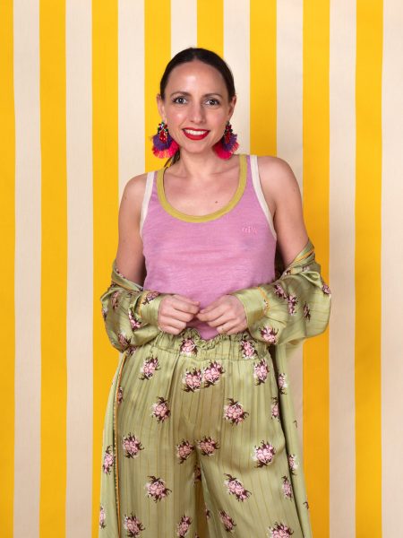 Top In Maglina Di Lino  - Ottod'Ame