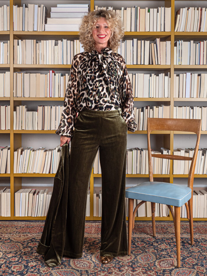 Camicia Maculata Con Fiocco - Dixie