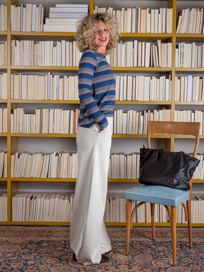 Pantalone Con Baschina In Jersey Elasticizzato - Niū