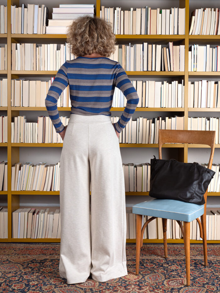 Pantalone Con Baschina In Jersey Elasticizzato - Niū