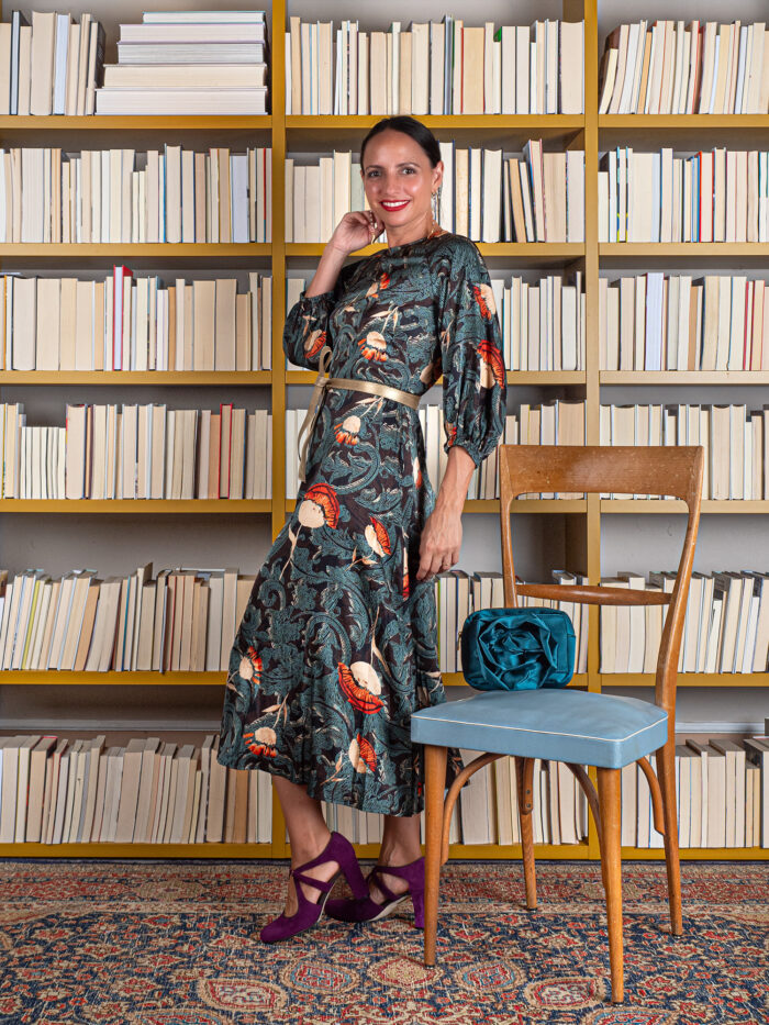 Abito Drape In Fantasia  Orientale - Traffic People