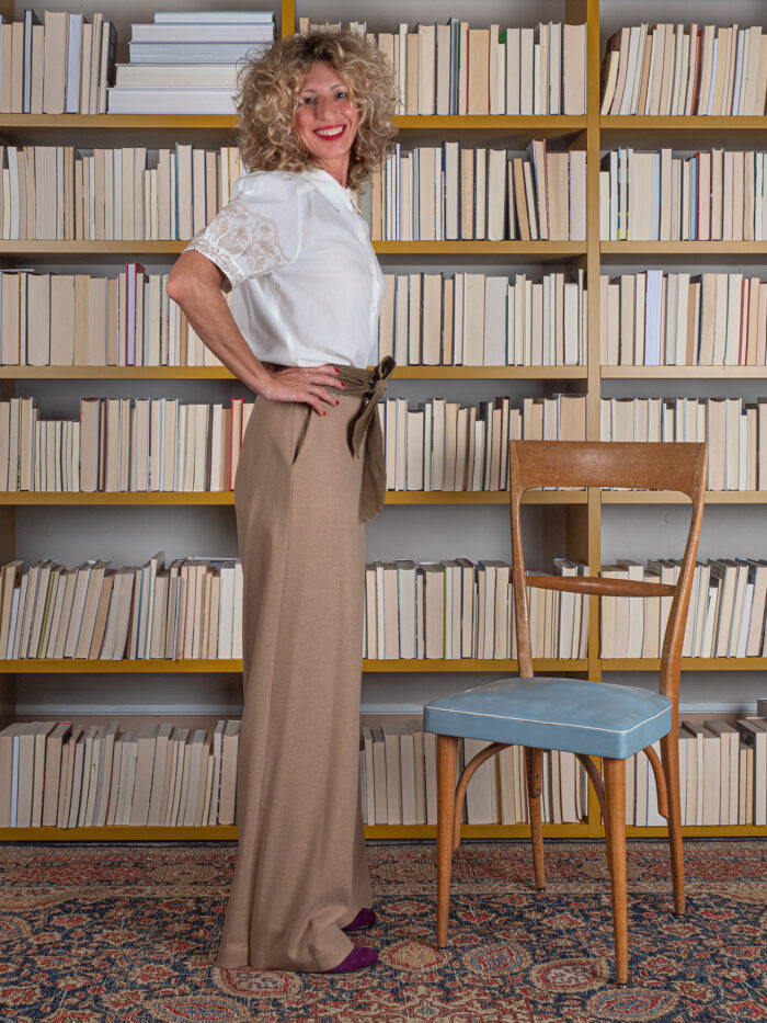 Camicia A Manica Corta Ricamata - Indie & Cold