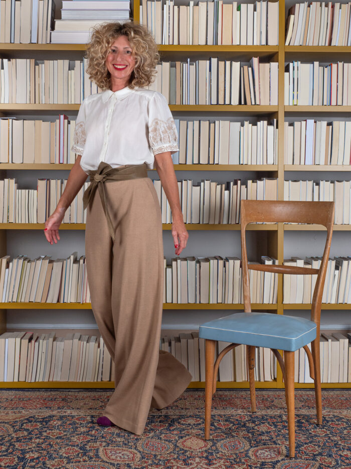 Camicia A Manica Corta Ricamata - Indie & Cold