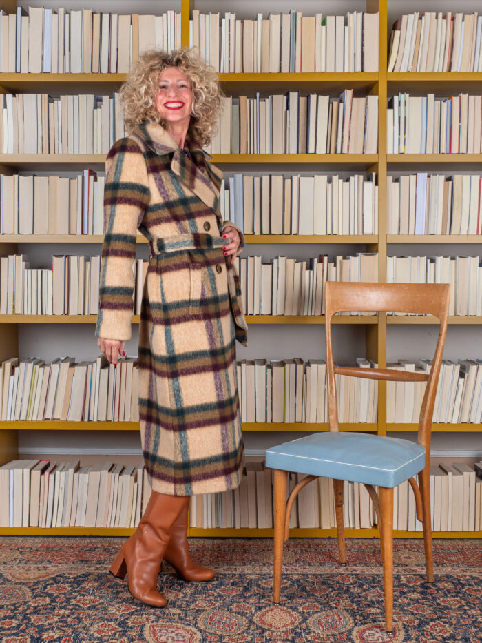 Cappotto Martia In Fantasia Vieille Check- King Louie