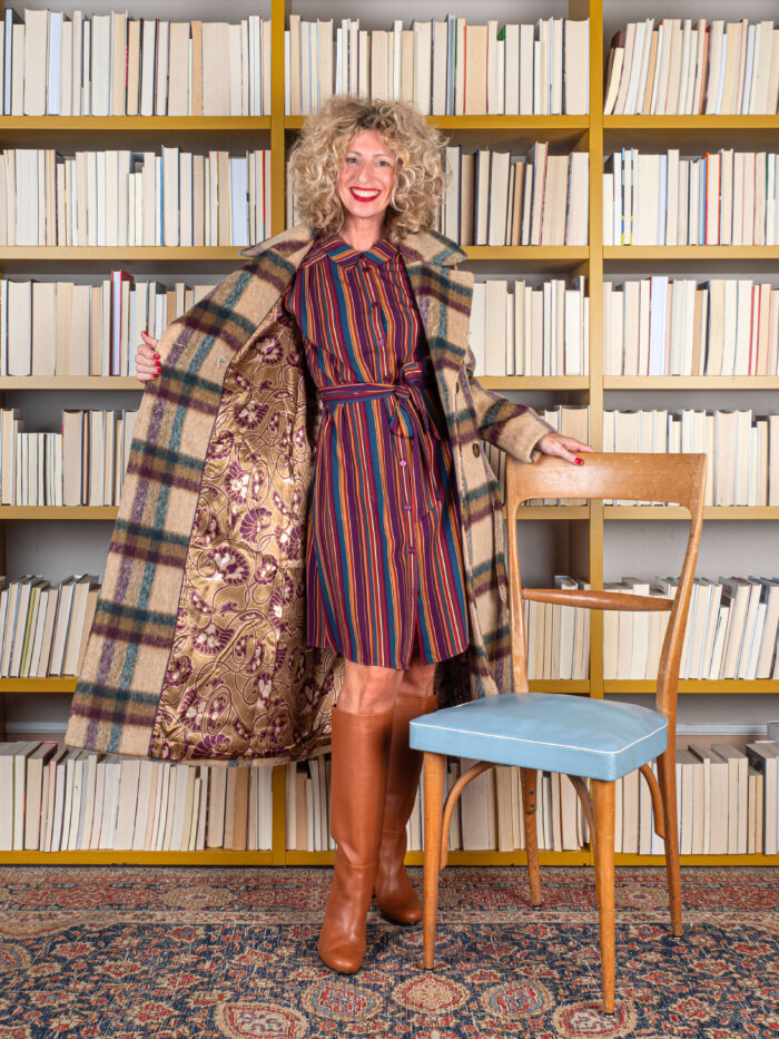 Cappotto Martia In Fantasia Vieille Check- King Louie