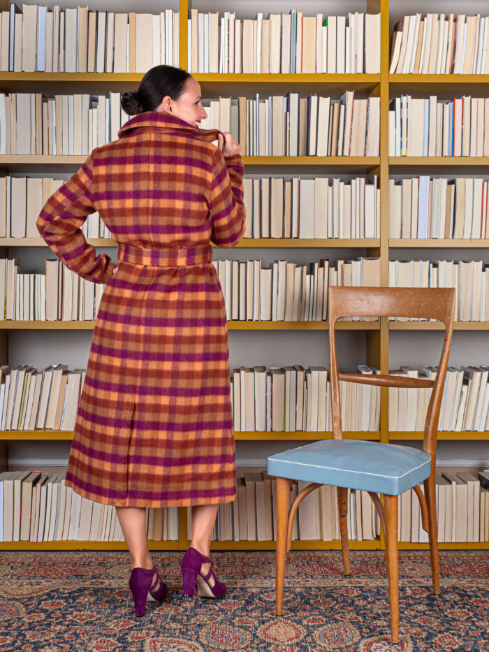 Cappotto Arabella In Fantasia Wylde Check -King Louie