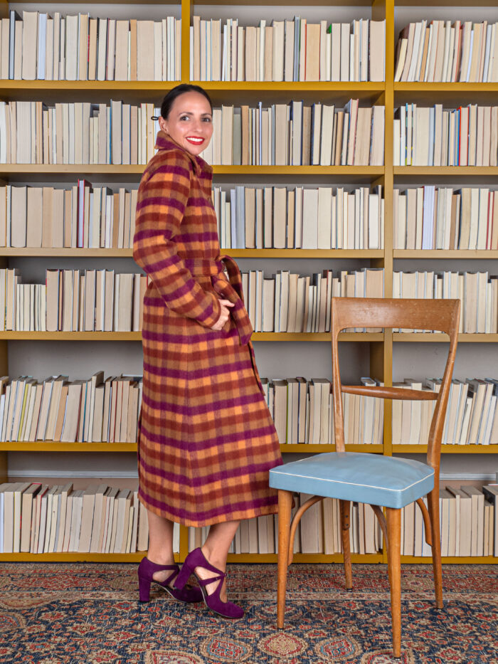 Cappotto Arabella In Fantasia Wylde Check -King Louie