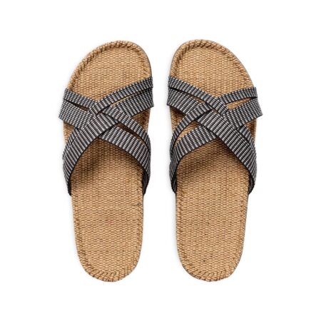 Sandali Women 1 Black Stripes - Shangies