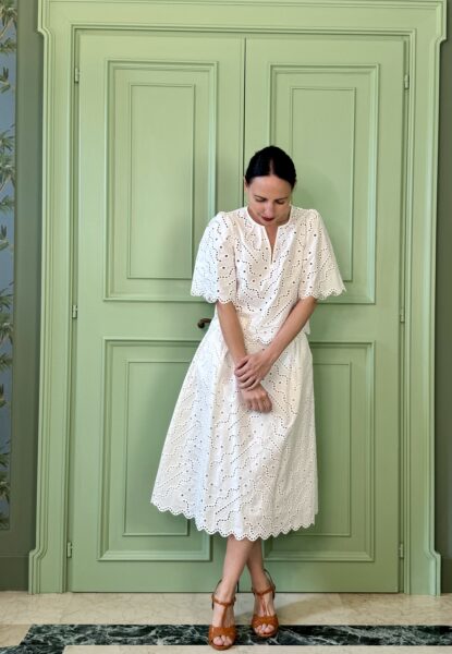 Camicia Corta Ricamata - Suncoo
