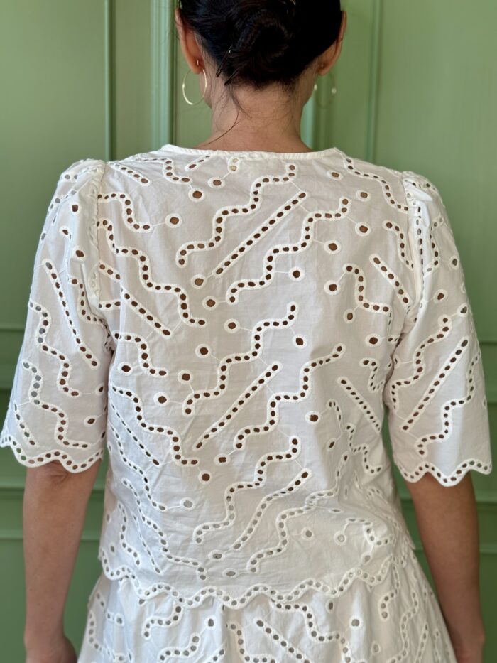 Camicia Corta Ricamata - Suncoo