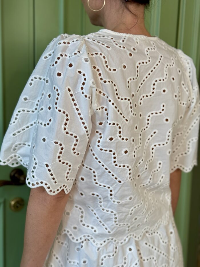 Camicia Corta Ricamata - Suncoo