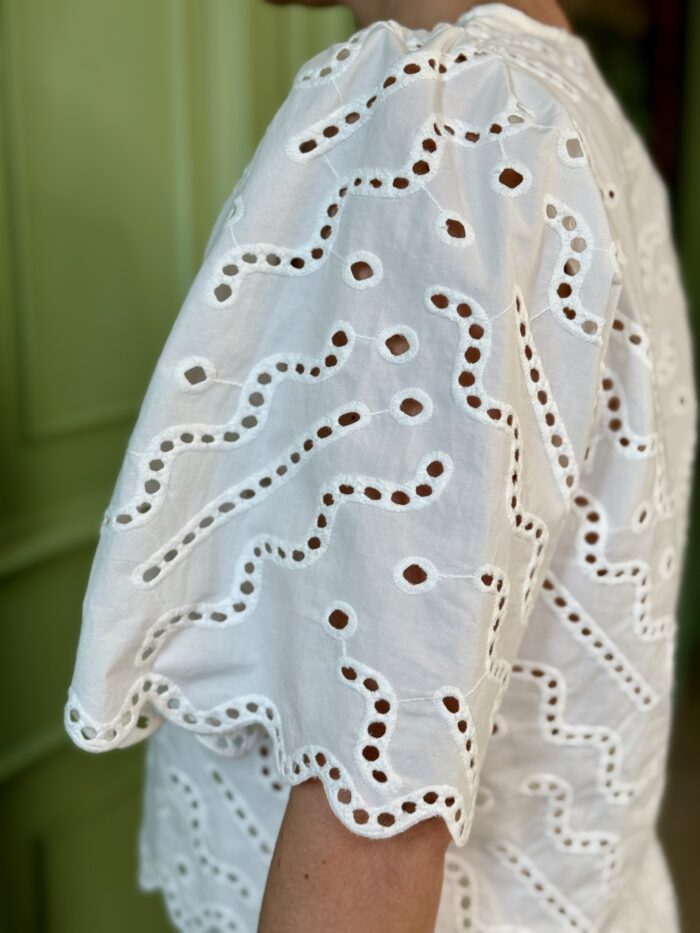 Camicia Corta Ricamata - Suncoo