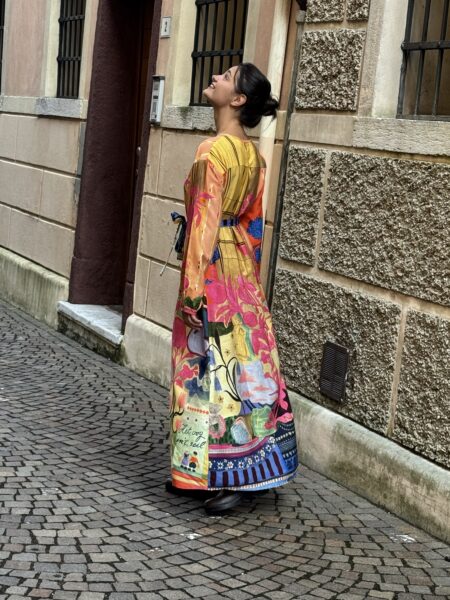 ABITO DIRKJE LUNGO IN FANTASIA - OILILY