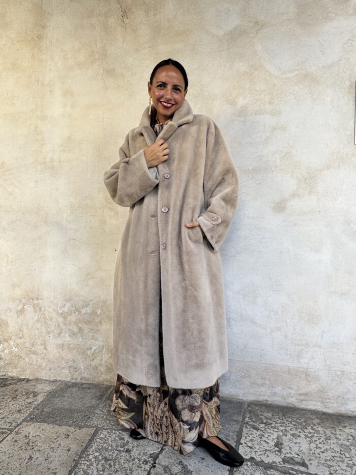 CAPPOTTO IN ECO PELLICCIA - DIXIE