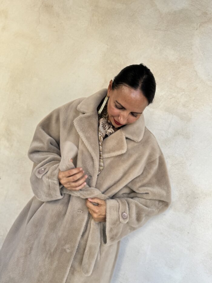 CAPPOTTO IN ECO PELLICCIA - DIXIE