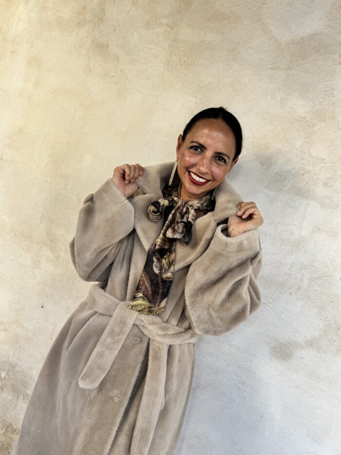 CAPPOTTO IN ECO PELLICCIA - DIXIE