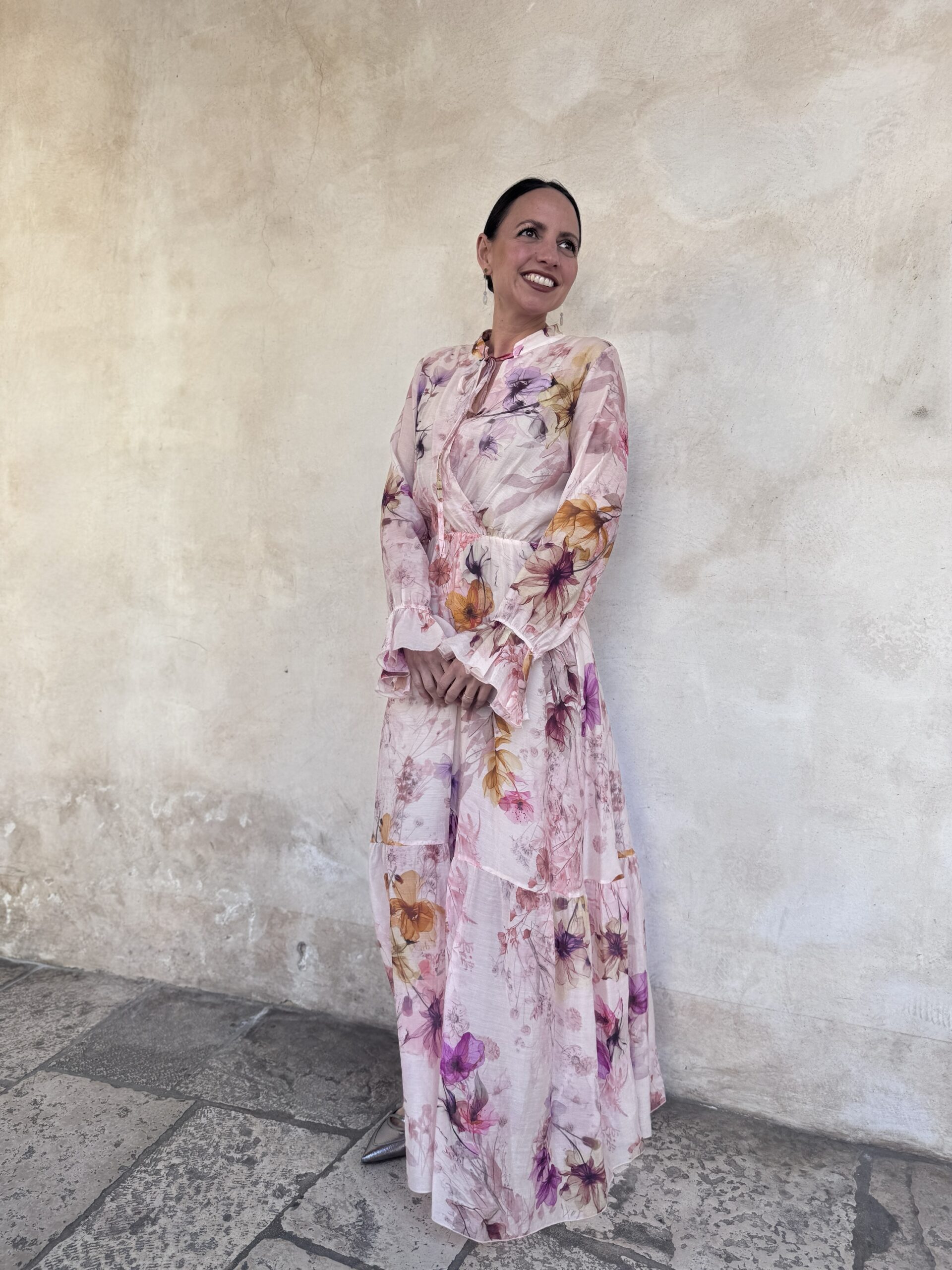 ABITO DA CERIMONIA LUNGO A FIORI - DIXIE ABITO DA CERIMONIA LUNGO A FIORI - DIXIE