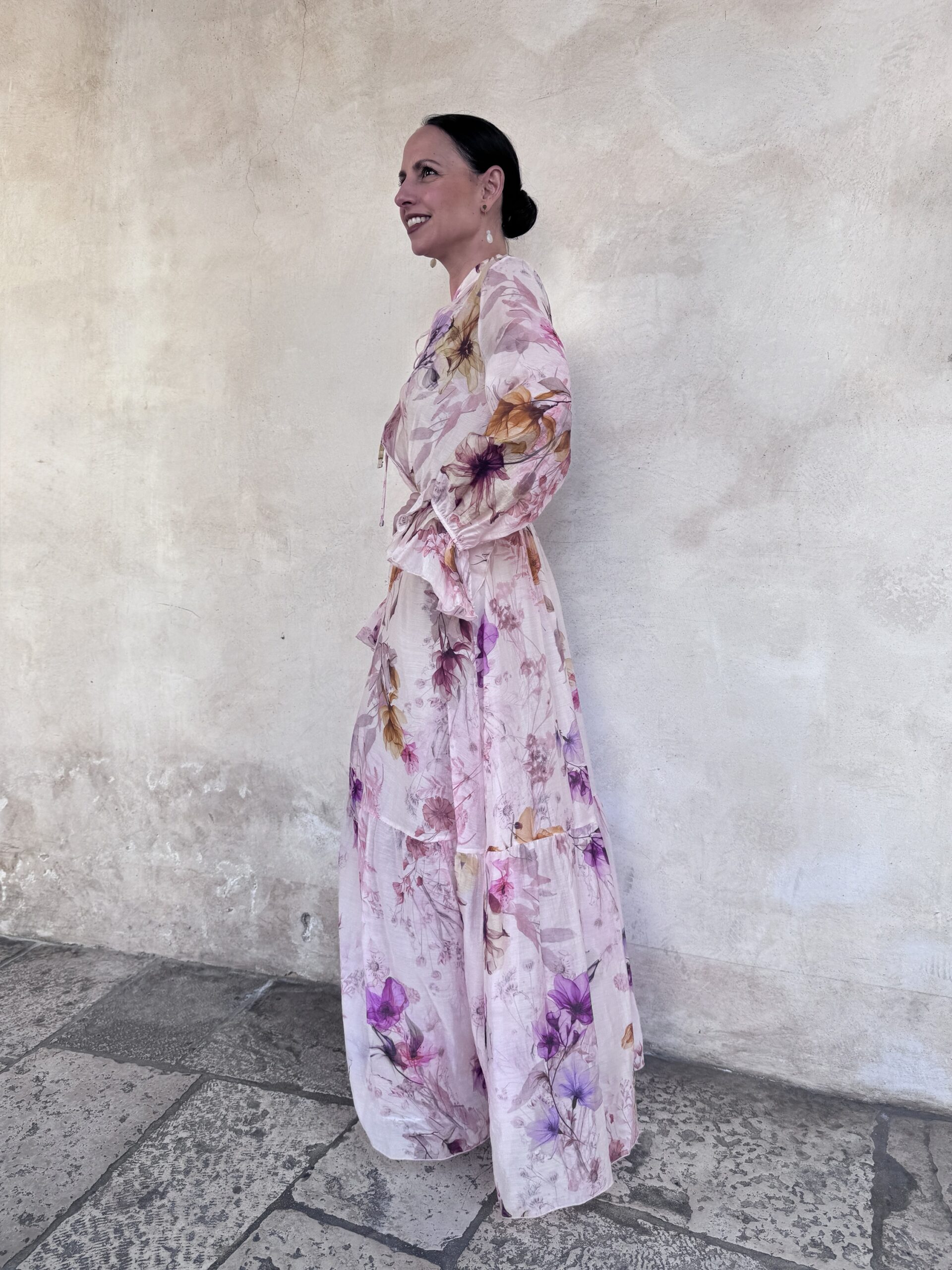 ABITO DA CERIMONIA LUNGO A FIORI - DIXIE ABITO DA CERIMONIA LUNGO A FIORI - DIXIE