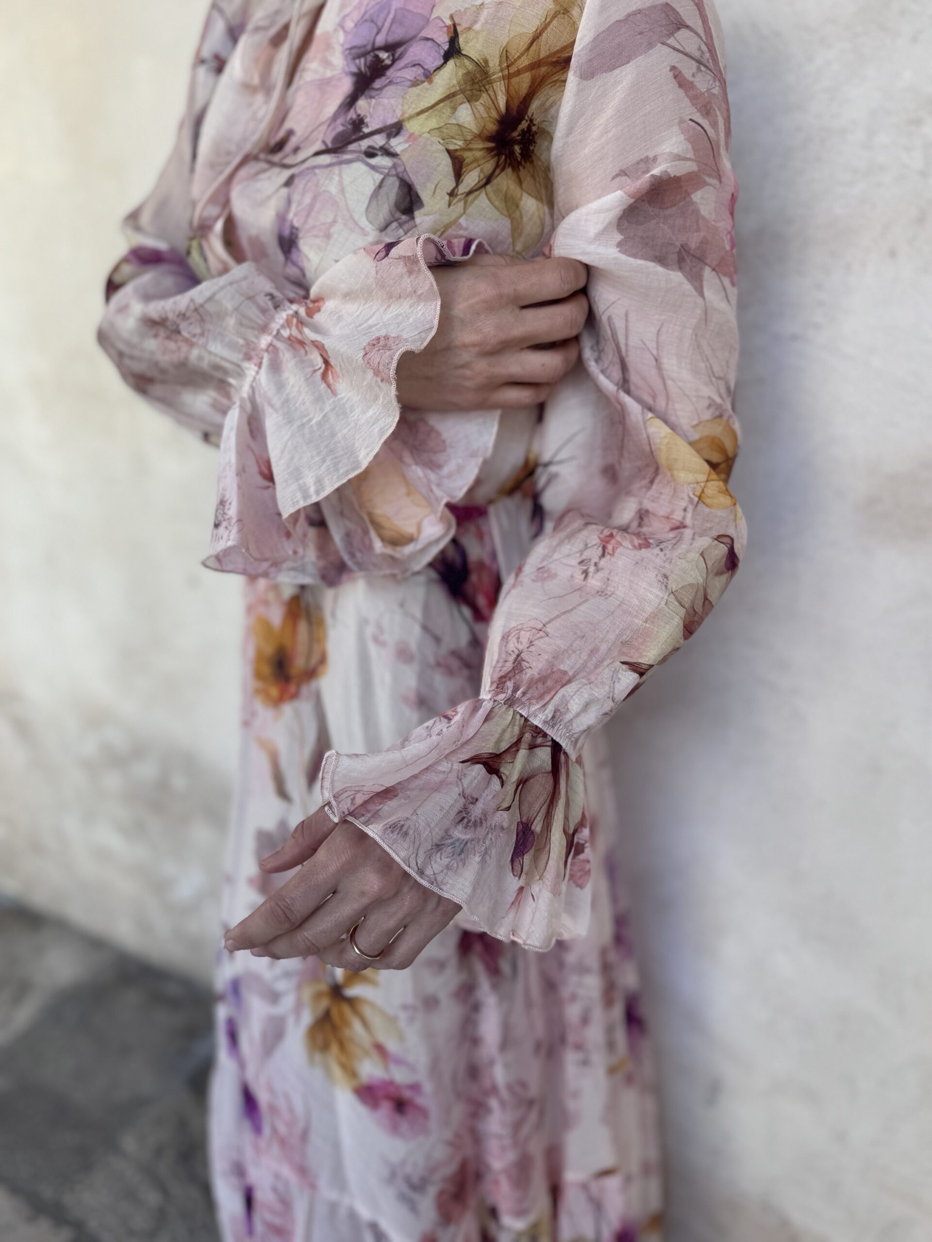 ABITO DA CERIMONIA LUNGO A FIORI - DIXIE ABITO DA CERIMONIA LUNGO A FIORI - DIXIE