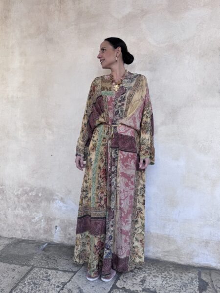 ABITO KIMONO IN FANTASIA - DIXIE ABITO KIMONO IN FANTASIA - DIXIE