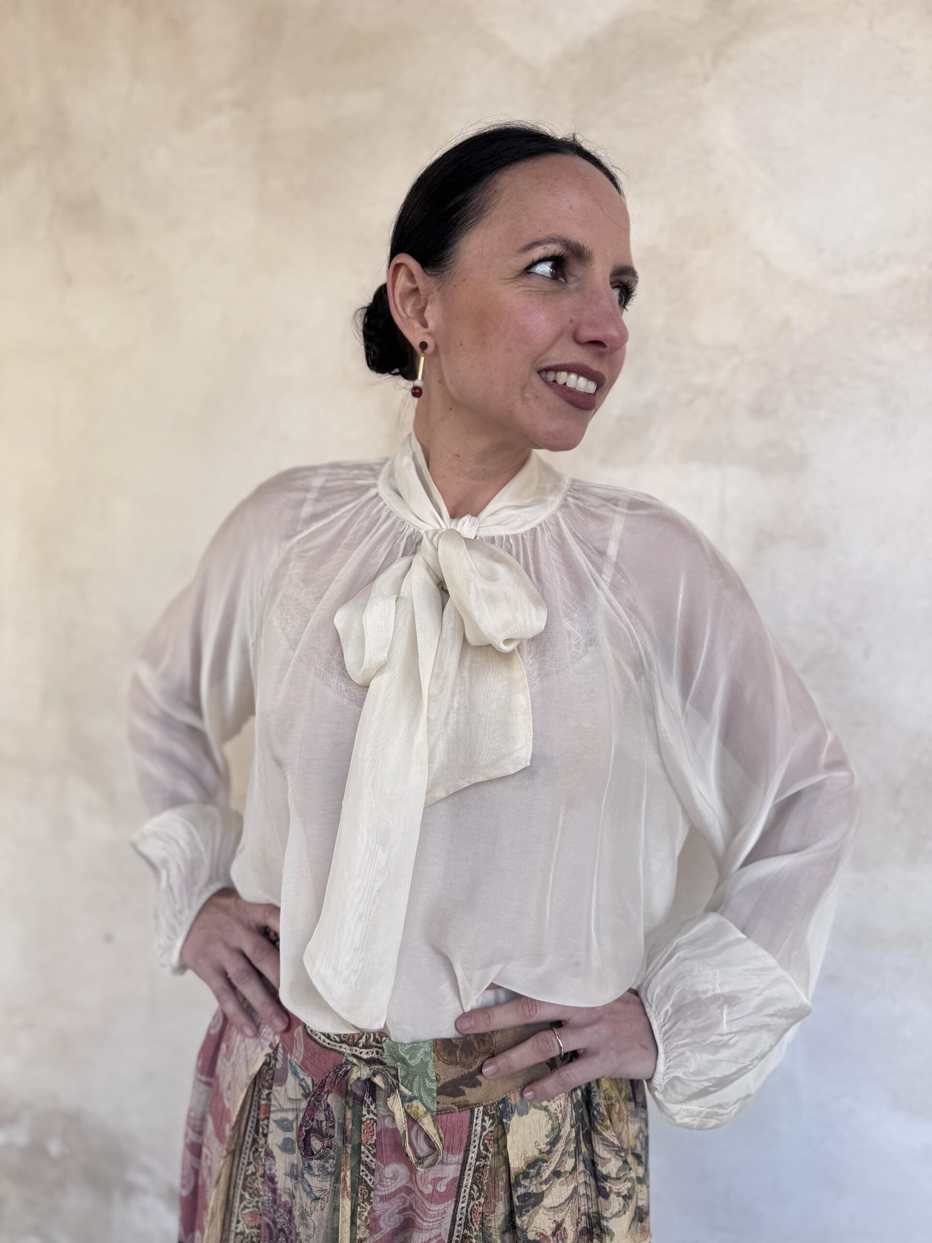 CAMICIA CON FIOCCO - DIXIE CAMICIA CON FIOCCO - DIXIE