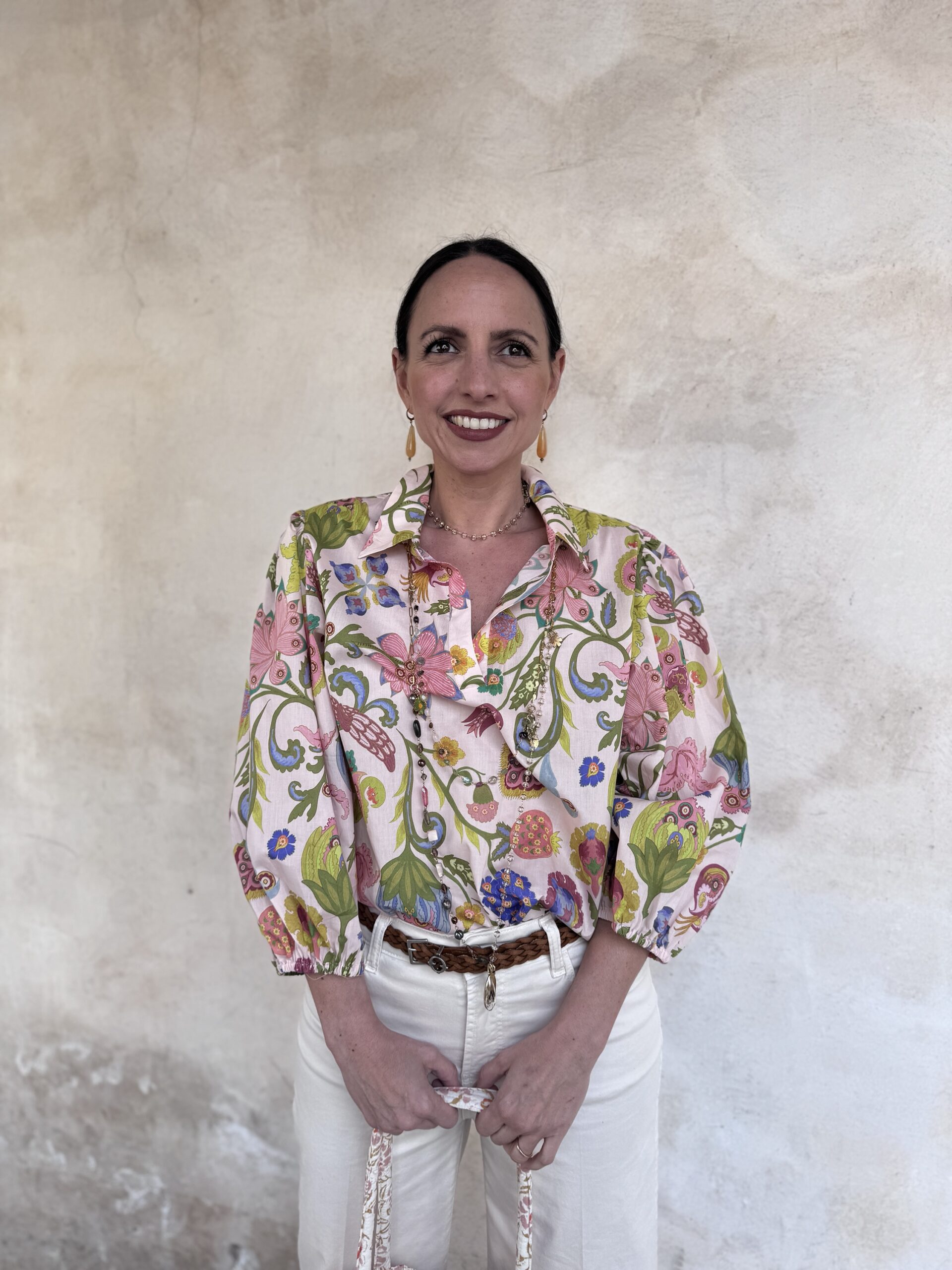 CAMICIA A FIORI MANICA 3/4 - OILILY CAMICIA A FIORI MANICA 3/4 - OILILY