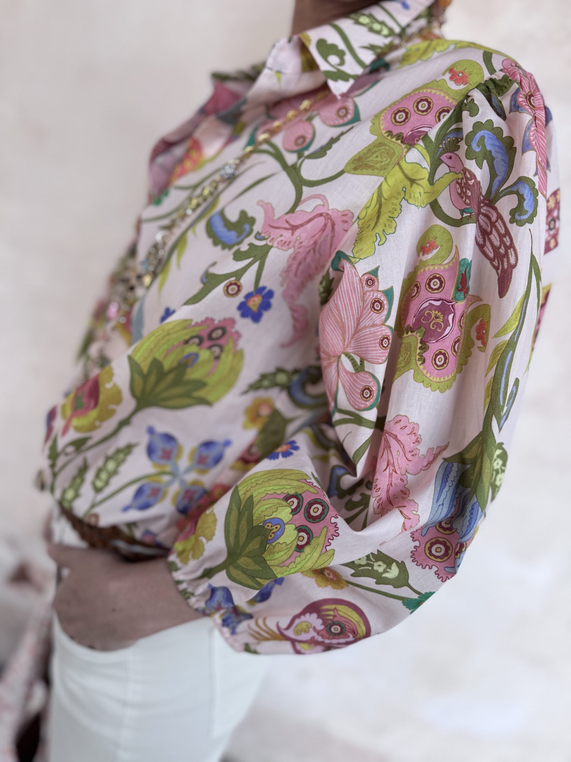 CAMICIA A FIORI MANICA 3/4 - OILILY CAMICIA A FIORI MANICA 3/4 - OILILY