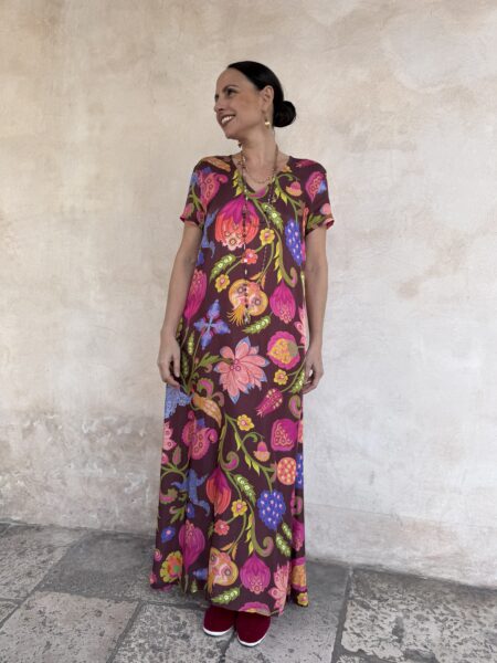 ABITO LUNGO A FIORI - OILILY