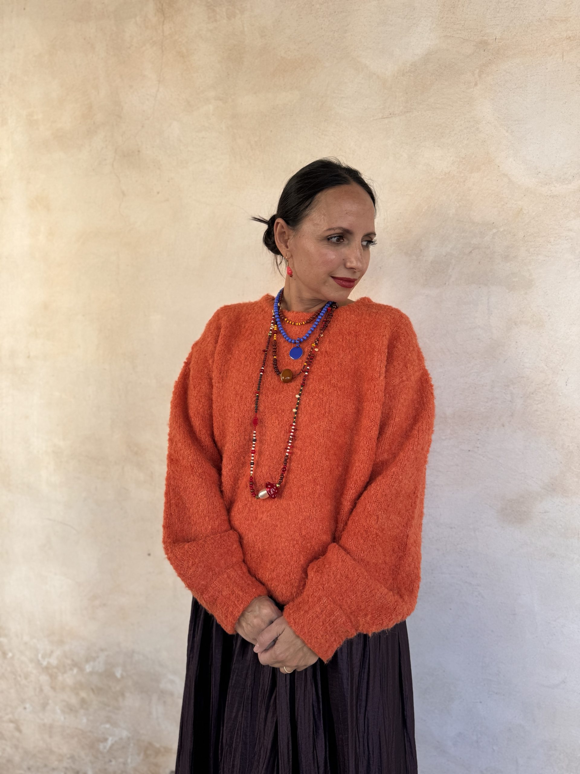 MAGLIONE GIROCOLLO SAPPORO- FRNCH MAGLIONE GIROCOLLO SAPPORO- FRNCH