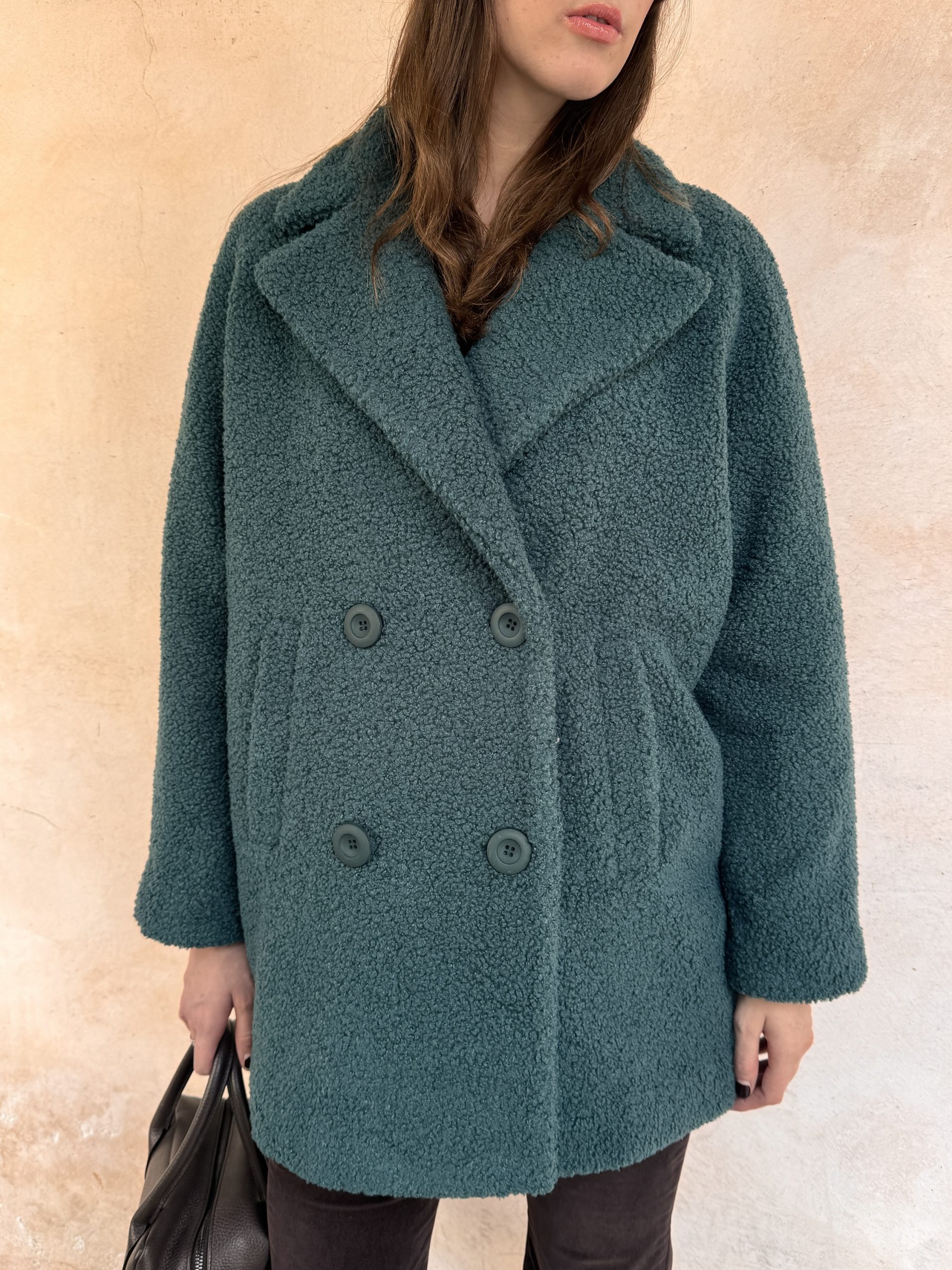 CAPPOTTO AMELIE IN TEDDY - KING LOUIE CAPPOTTO AMELIE IN TEDDY - KING LOUIE