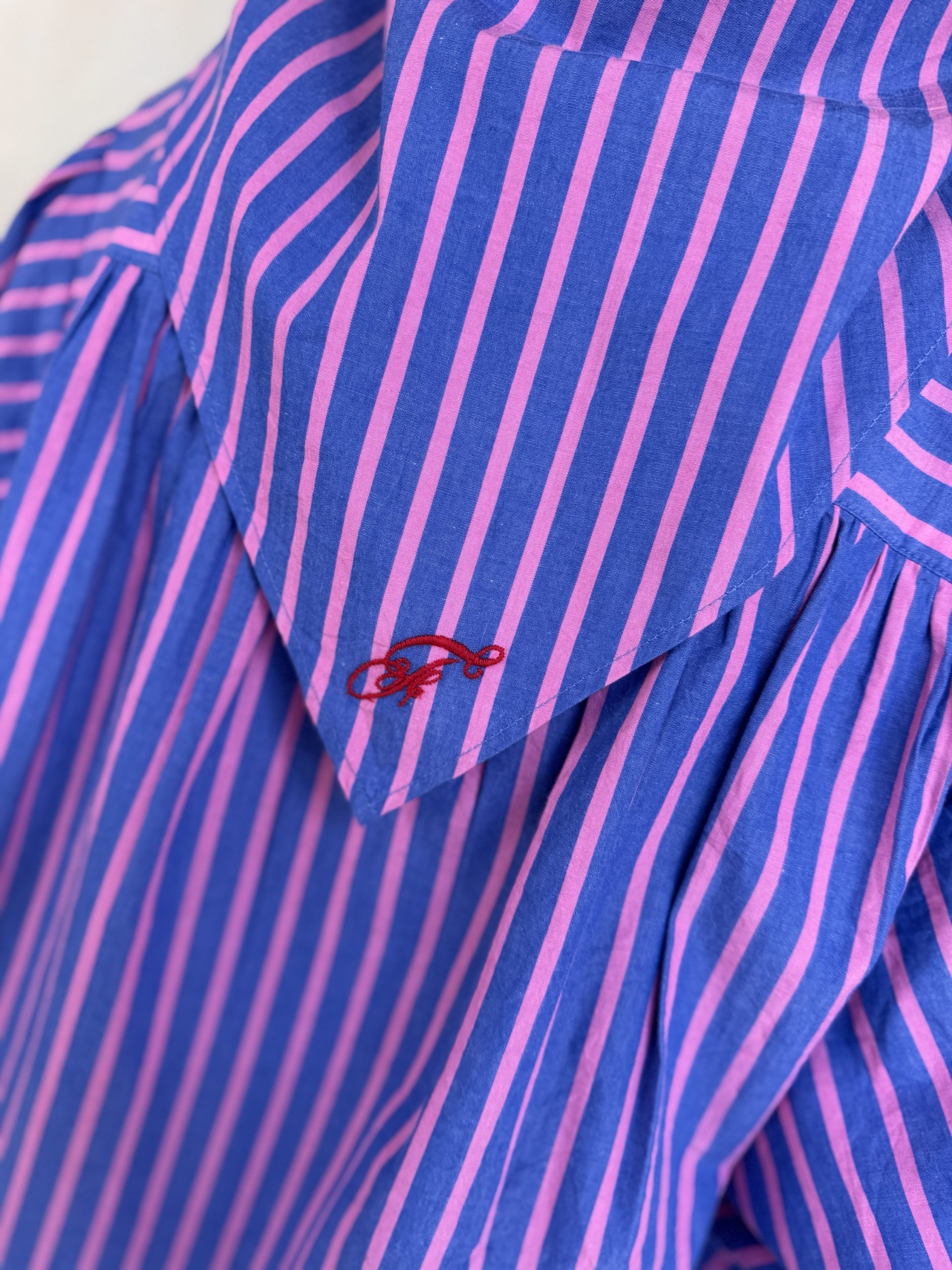 CAMICIA A RIGHE GURI CON BANDANA- FRNCH CAMICIA A RIGHE GURI CON BANDANA- FRNCH
