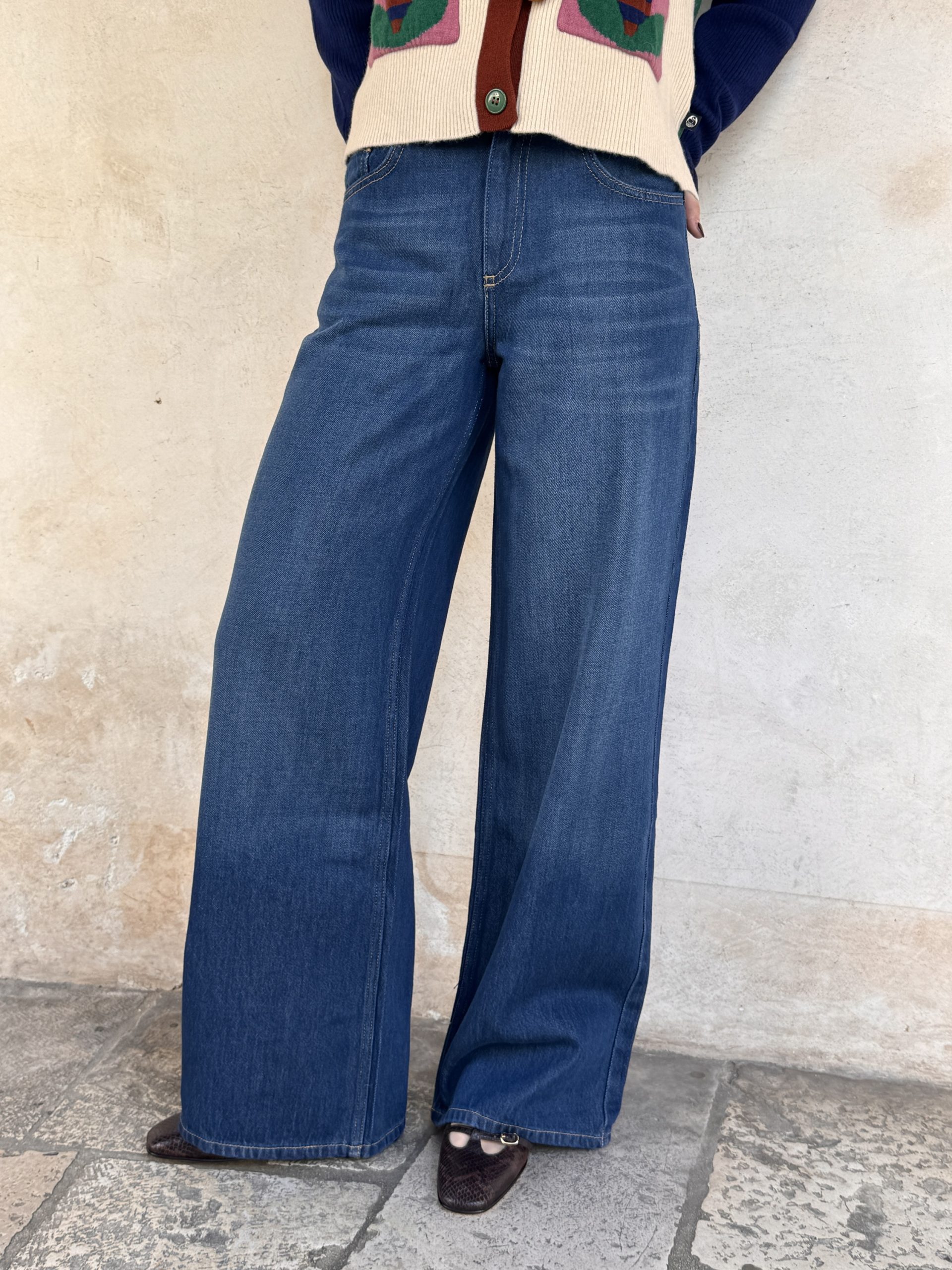 JEANS PALAZZO - INDI&COLD JEANS PALAZZO - INDI&COLD