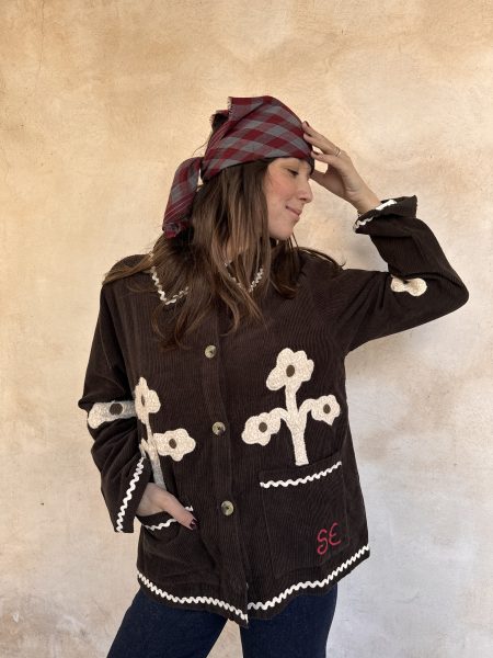 GIACCA TWIGGY IN VELLUTO- SISSEL EDELBO GIACCA TWIGGY IN VELLUTO- SISSEL EDELBO